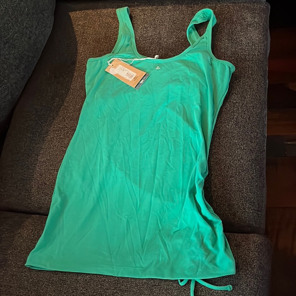 PrAna green Ariel tank top